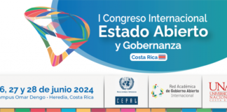 I CONGRESO INTERNACIONAL ESTADO ABIERTO Y GOBERNANZA – COSTA RICA